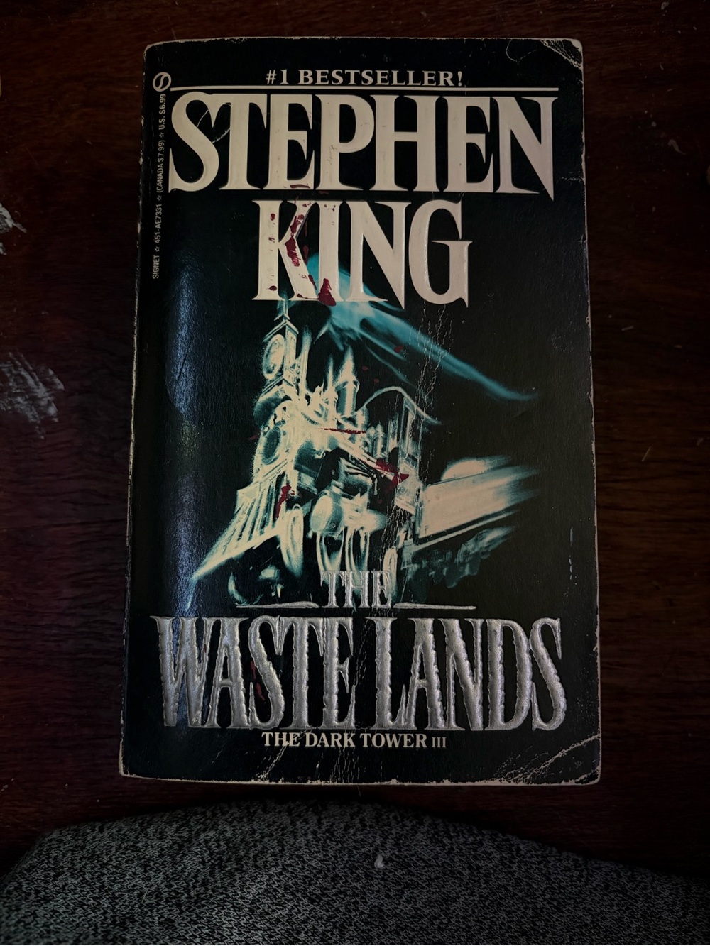 The Wastelands by Stephen king paperback book